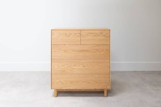 ORAKEI 5 DRAWER TALLBOY - 10 COLOURS