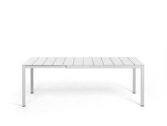 RIO 1400 ALUMINIUM WHITE EX DINING TABLE
