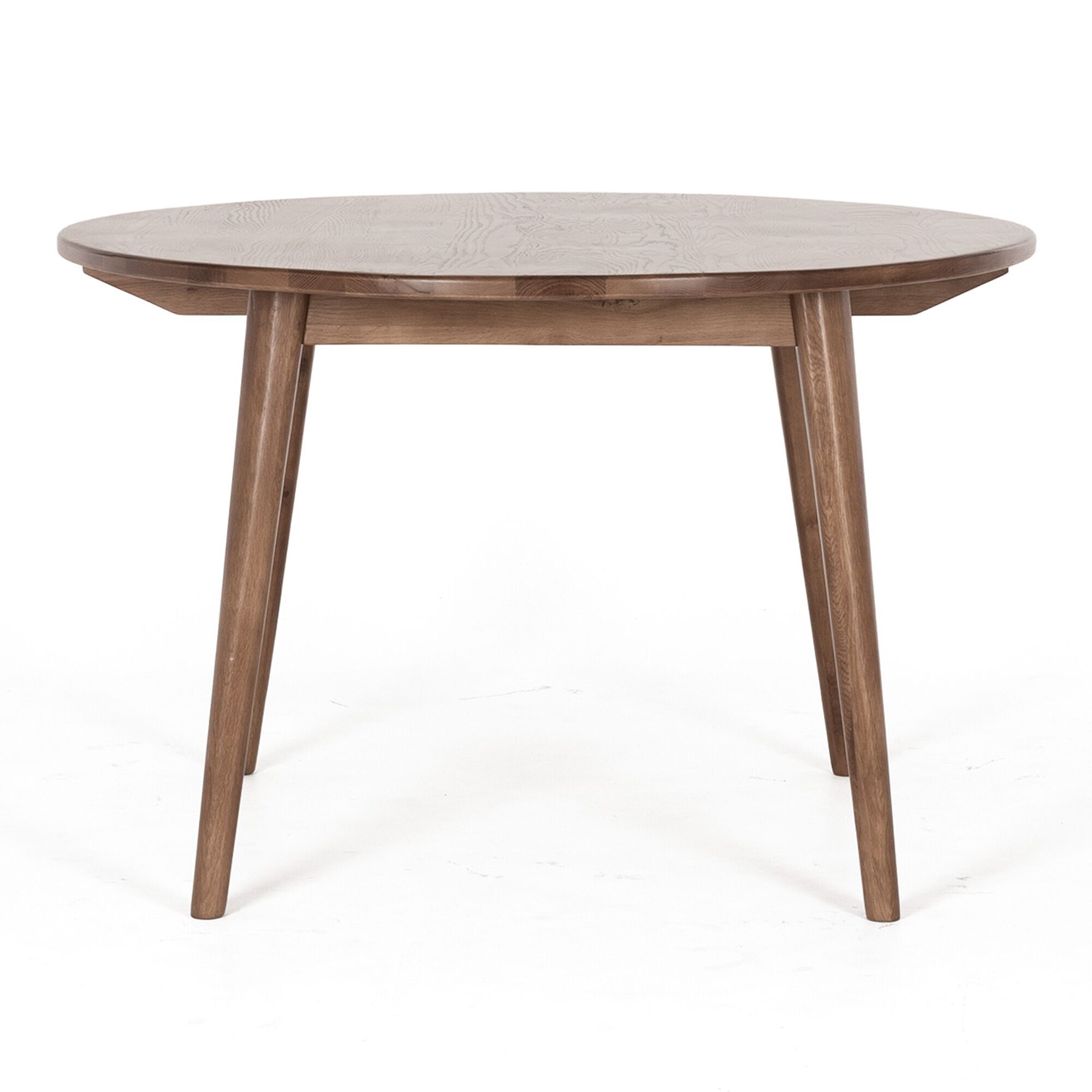 REEVES DINING TABLE 120 RND - DEEP OAK