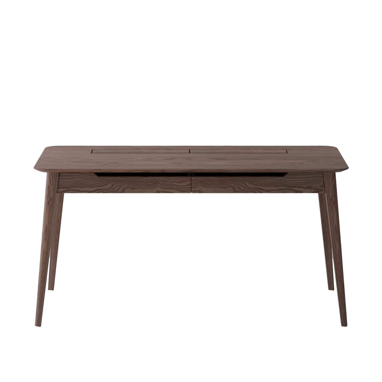 RYEN STUDY DESK- SOLID OAK/WALNUT