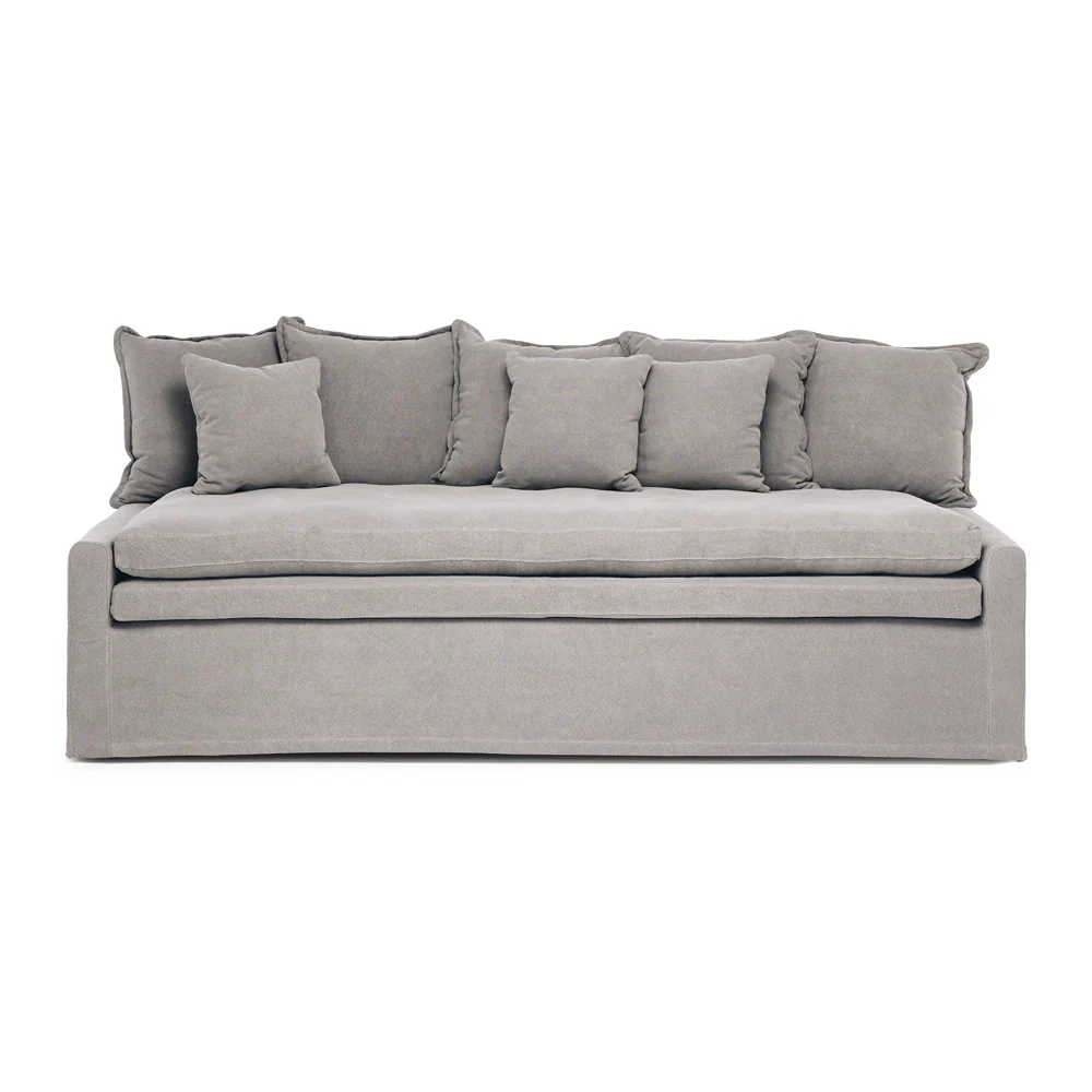 CLOUD SLIPCOVER 3 SEATER SOFA - CEMENT