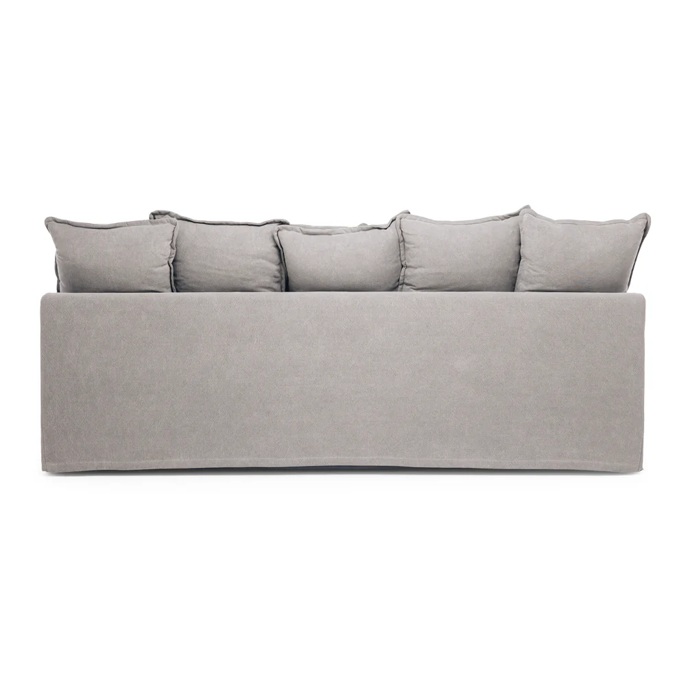 CLOUD SLIPCOVER 3 SEATER SOFA - CEMENT - Image 3