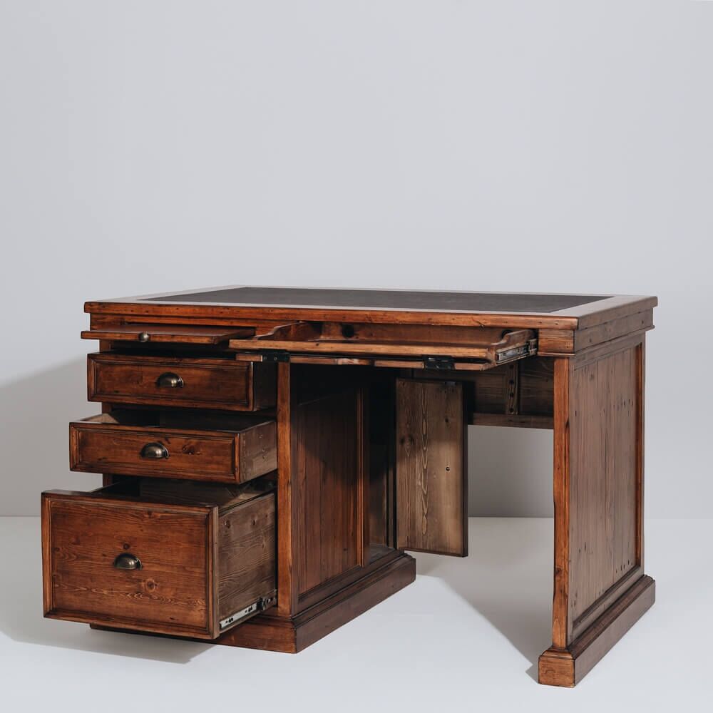 IRISH COAST 3 DRAWER OFFICE DESK - Image 4