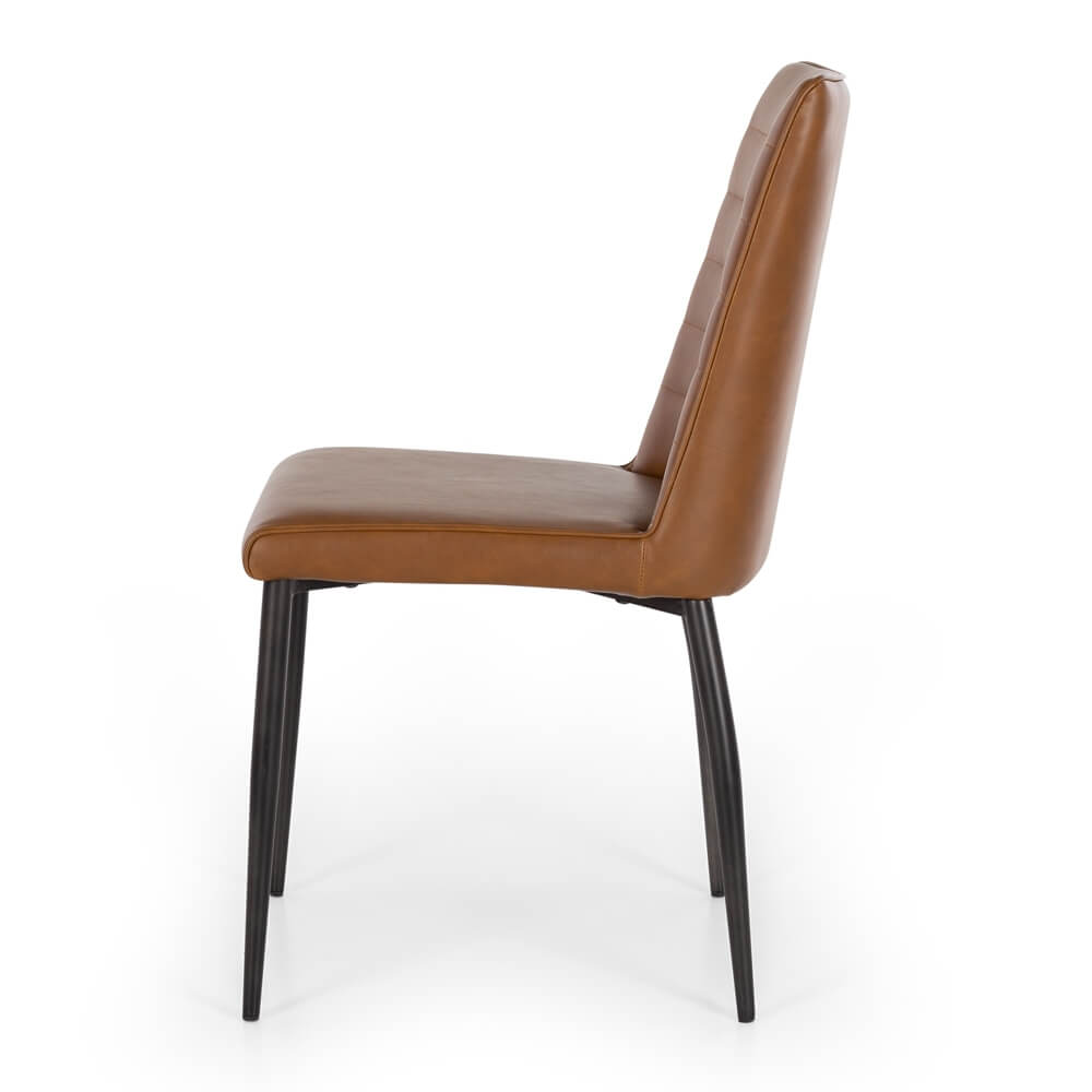 HANSEL COGNAC DINING CHAIR - Image 2