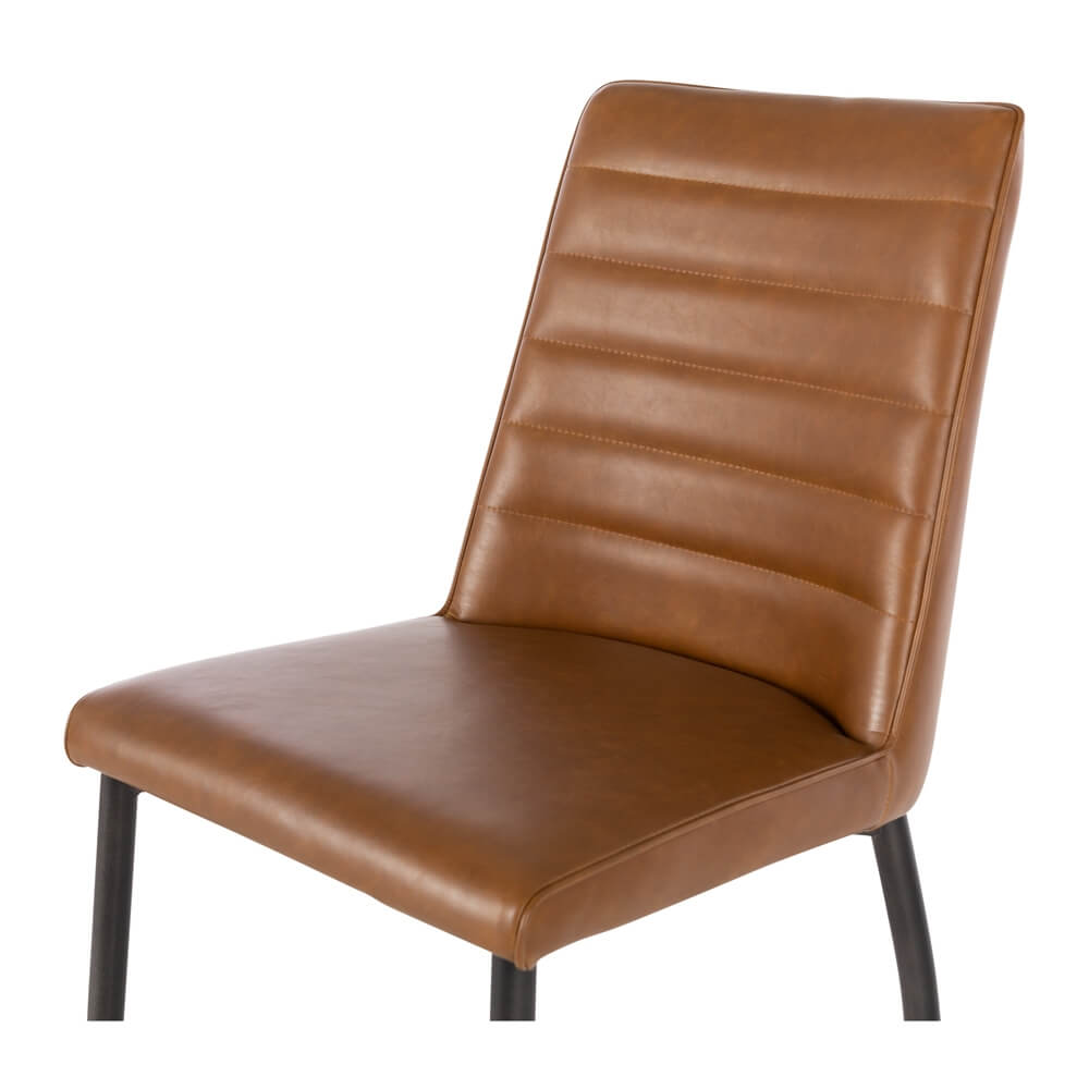 HANSEL COGNAC DINING CHAIR - Image 5