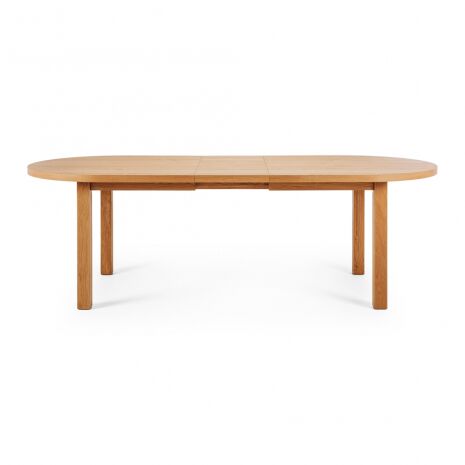 ARC DROPLEAF EXT. TABLE 200-400 NATURAL OAK