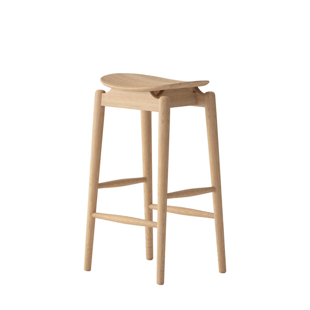 OSLO BARSTOOL SOLID OAK/ NATURAL - Image 2