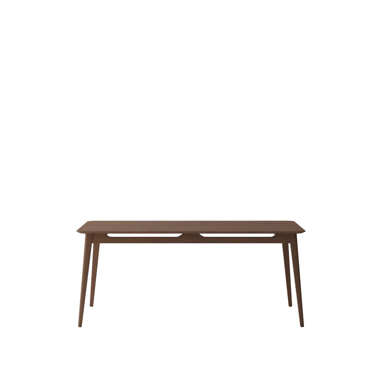 ROKKE DINING TABLE 180CM- OAK/WALNUT