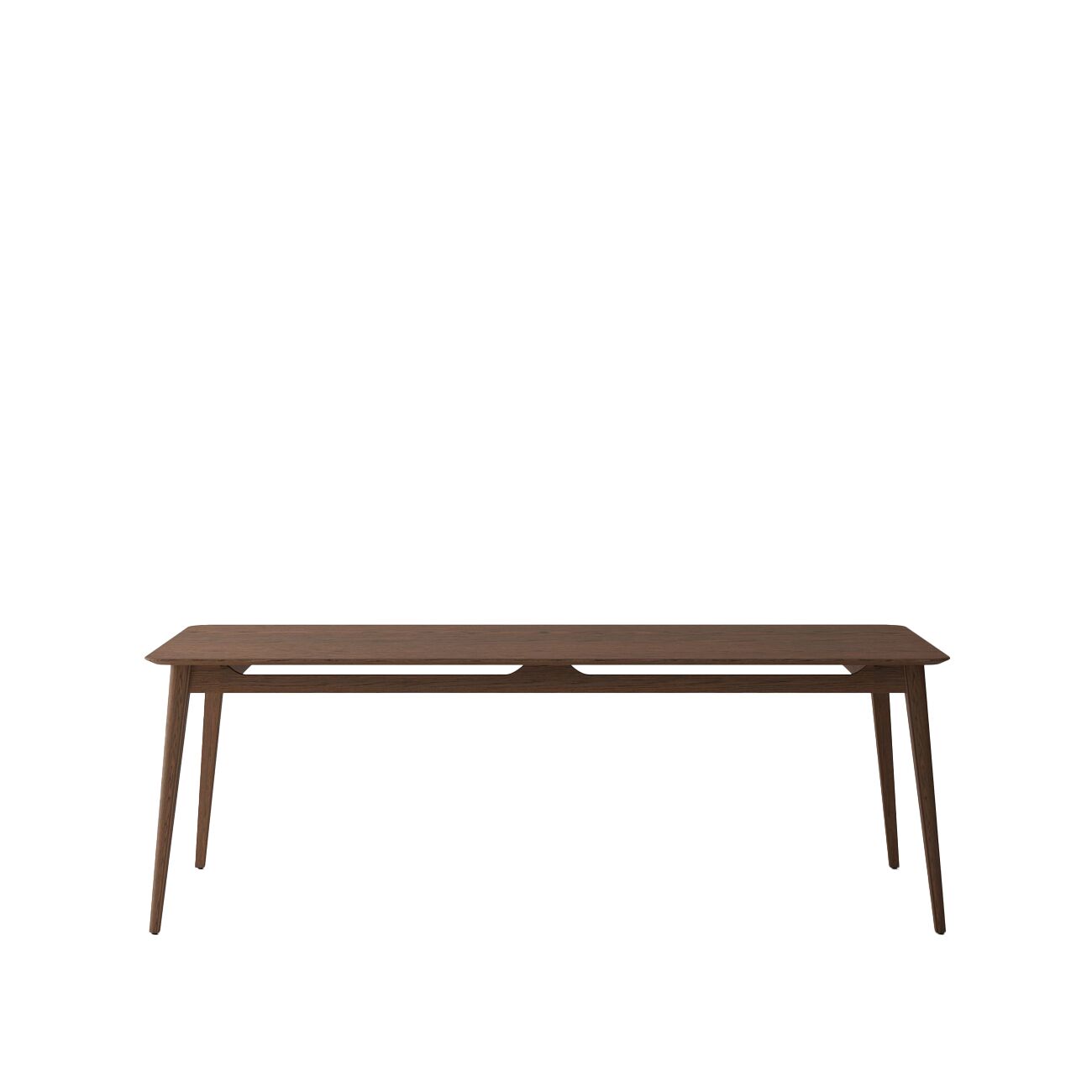 ROKKE DINING TABLE 220CM- OAK/WALNUT