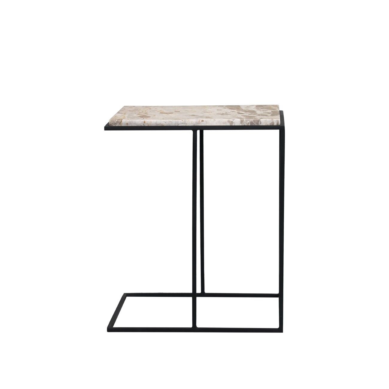 DION SIDE TABLE - BEIGE