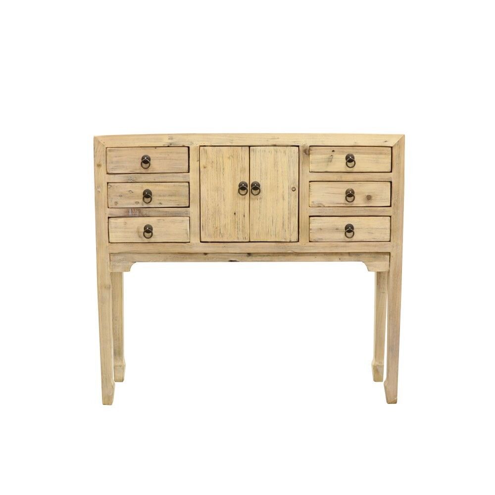 ORIENTAL CONSOLE - PETITE NATURAL FINISH