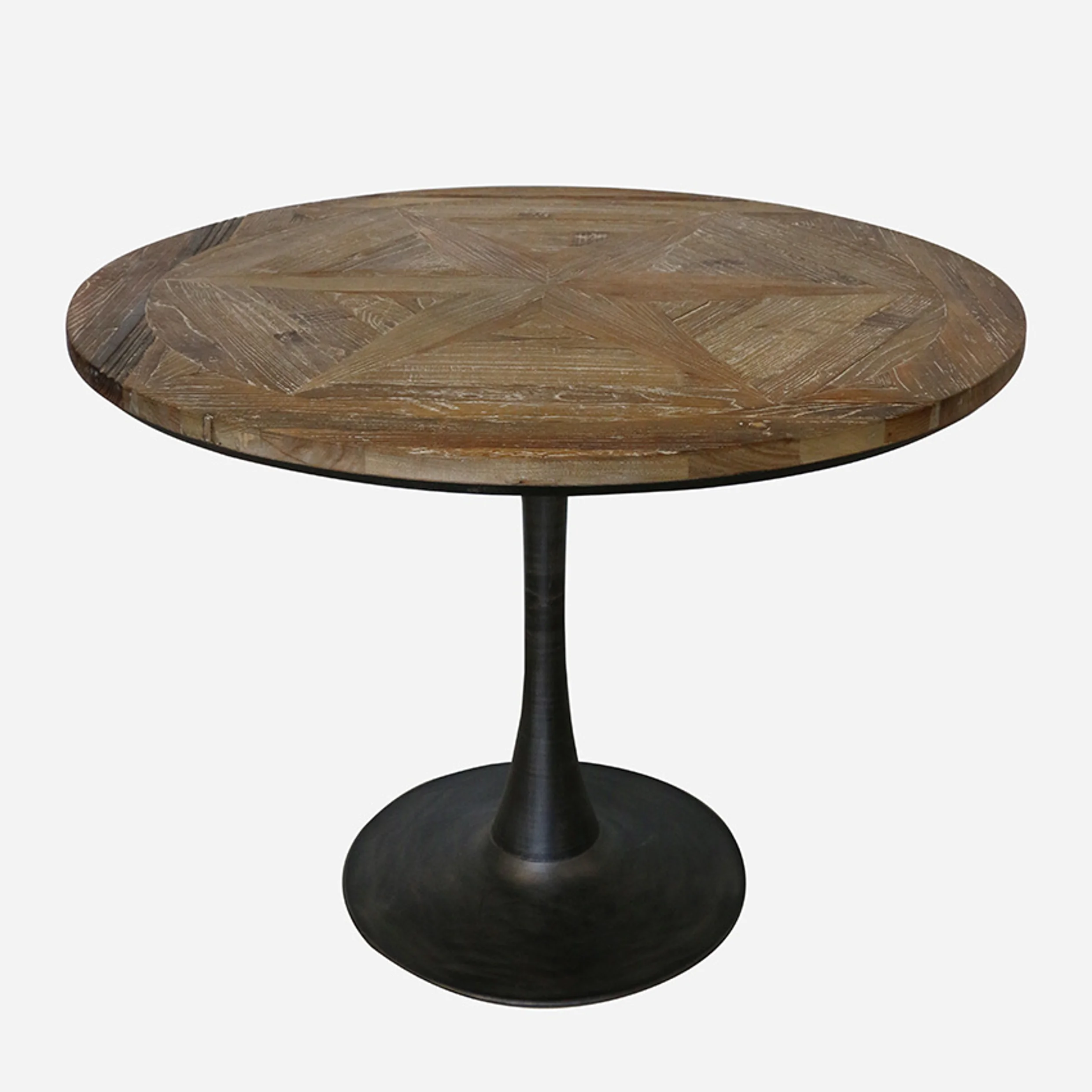 CAIRO SUNBURST PARQUET TOP DINING TABLE