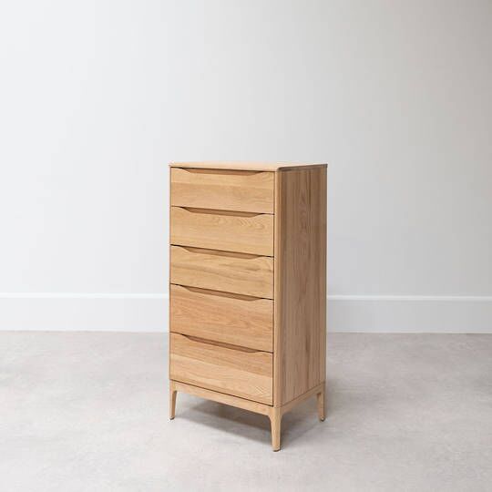 HAVELOCK 5 DRAWER SLIMLINE - 11 COLOURS - Image 2