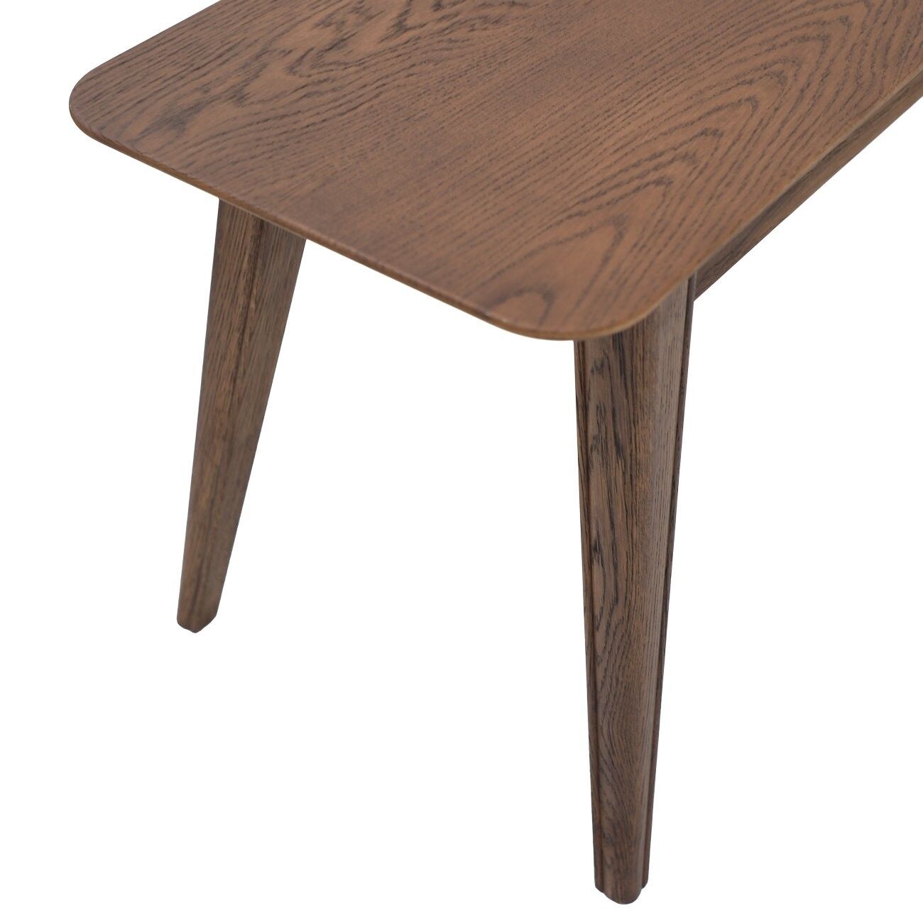 ROKKE BENCH 180CM SOLID OAK - WALNUT - Image 6