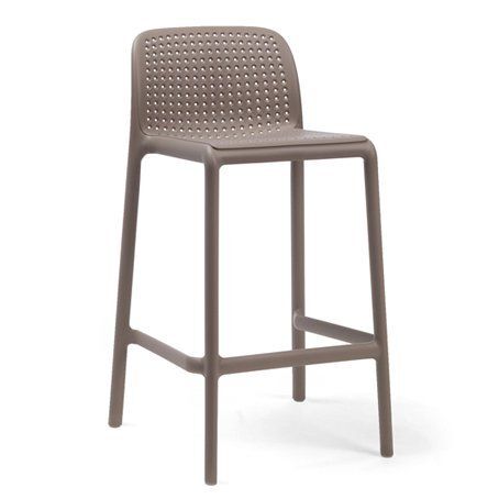 LOOP TAUPE BARSTOOL