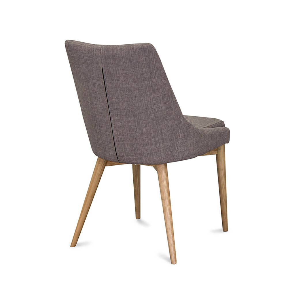 EVA DINING CHAIR LIGHT GREY - Image 2