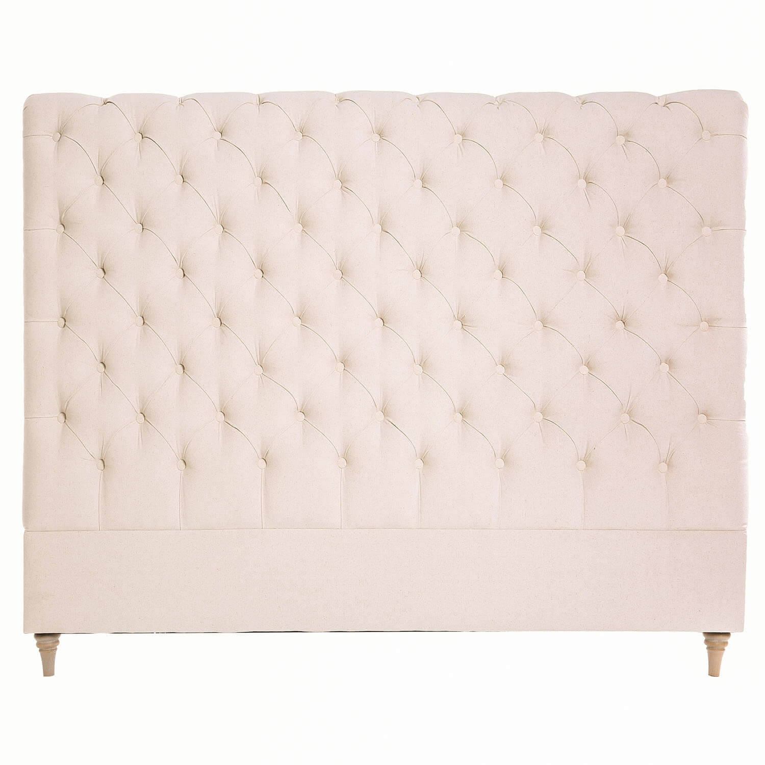 CHARLOTTE NATURAL LINEN KING HEADBOARD