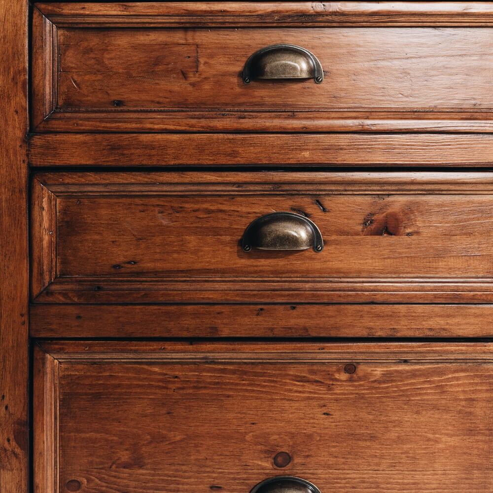 IRISH COAST 6 DRAWER OFFICE DESK - Image 5