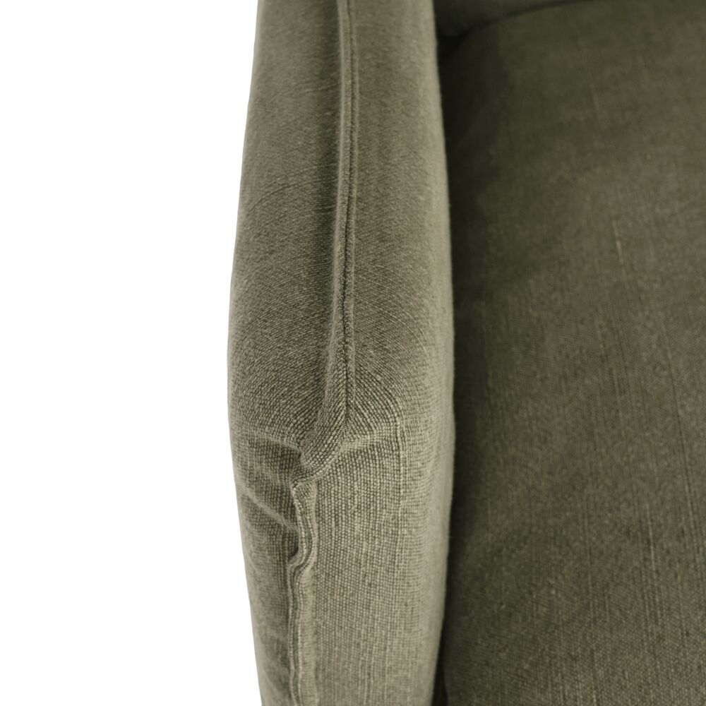 HAMILTON 3 SEAT SLIP COVER SOFA - 3 COLOURS - Image 8