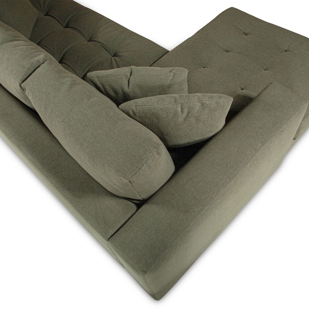 HUGO 3 SEATER CHAISE - 4 COLOURS - Image 4
