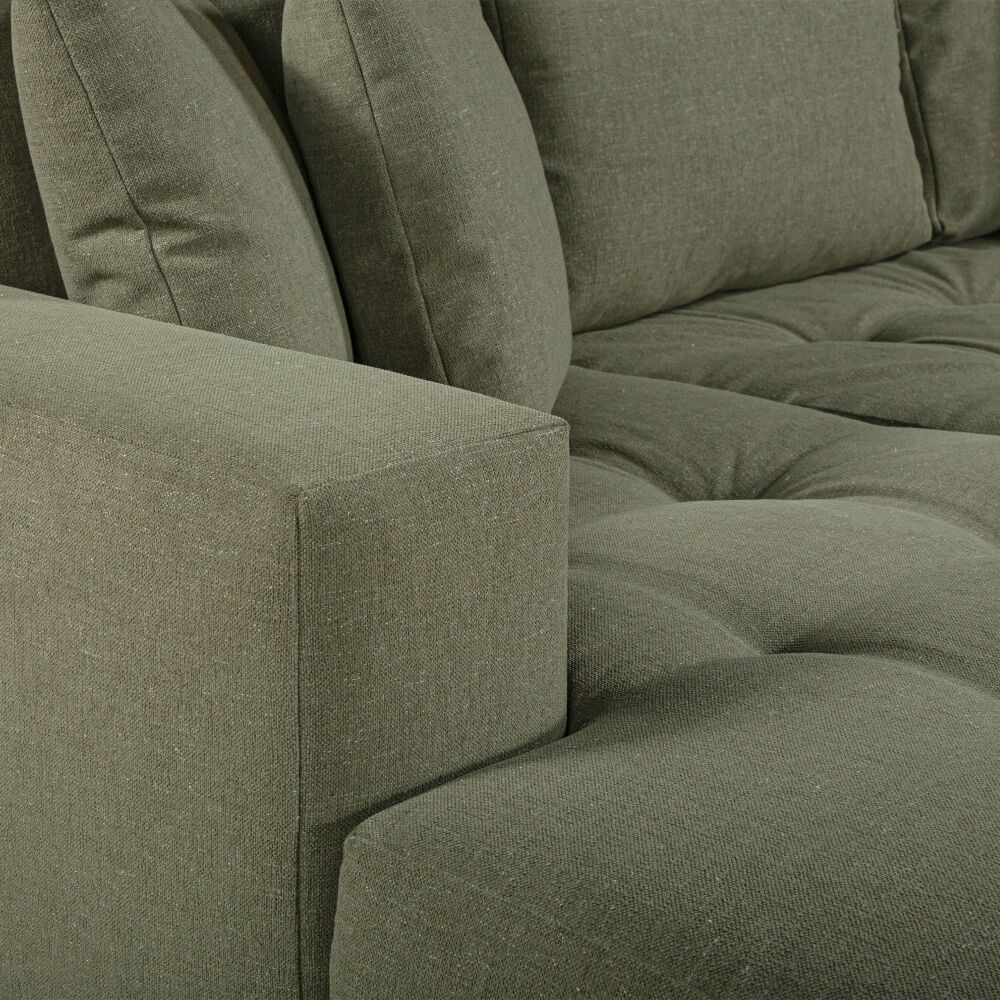 HUGO 3 SEATER CHAISE - 4 COLOURS - Image 5