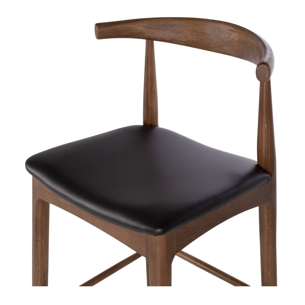 ELBOW DEEP OAK BARSTOOL - Image 5