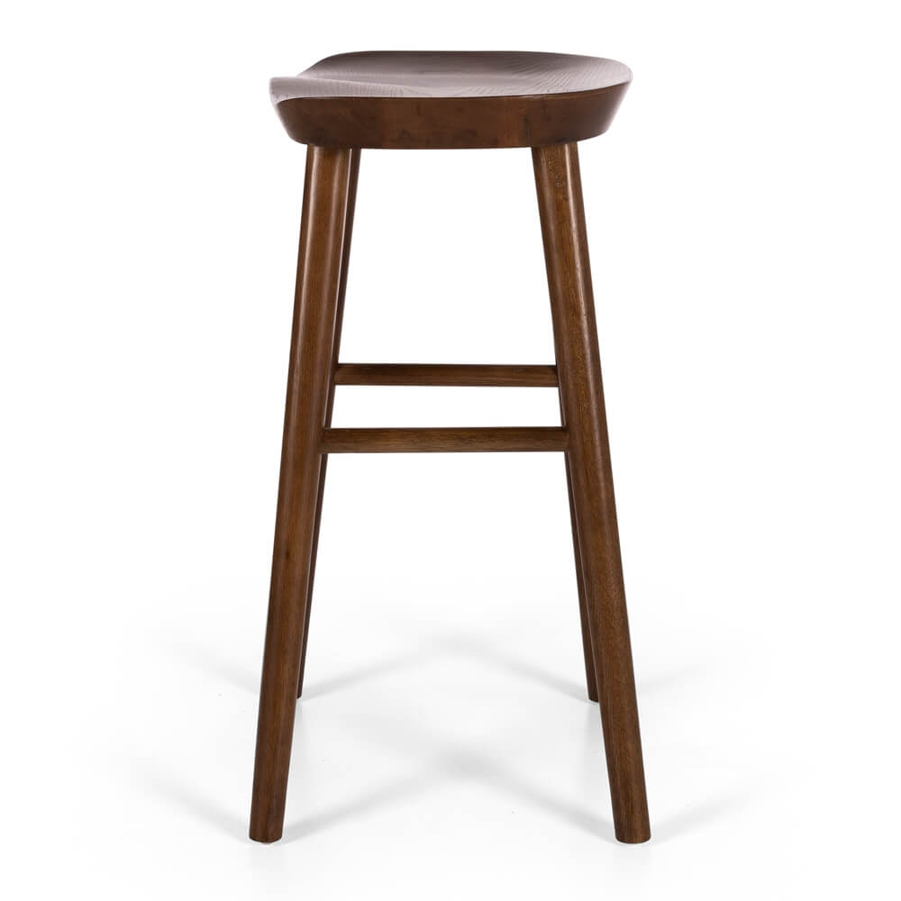 FUJI DEEP OAK BAR STOOL - Image 2