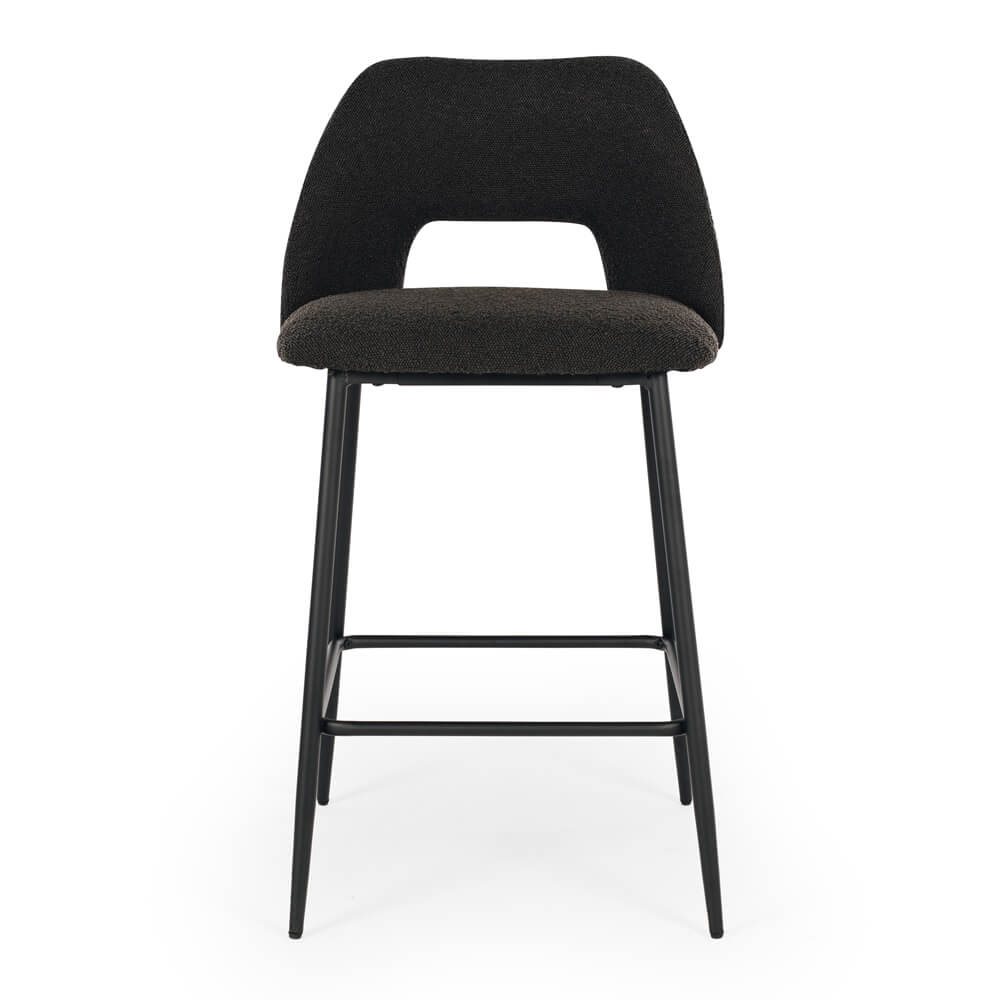 CINDERELLA BARSTOOL BOUCLE ANTHRACITE