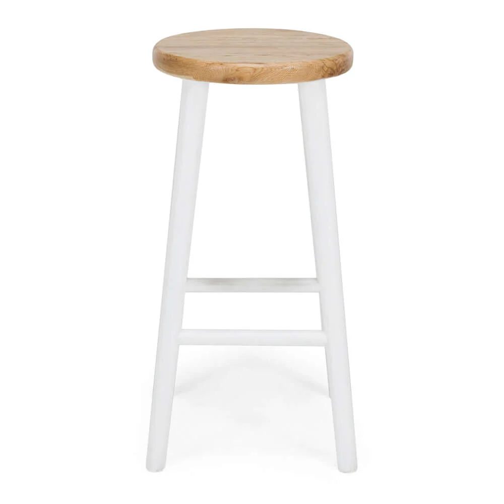 RYE BARSTOOL - RUSTIC WHITE