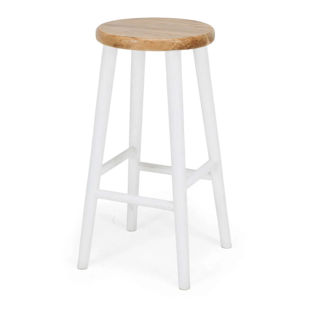RYE BARSTOOL - RUSTIC WHITE - Image 3
