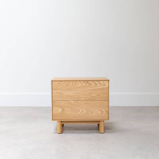 ORAKEI LARGE 2 DRAWER BEDSIDE