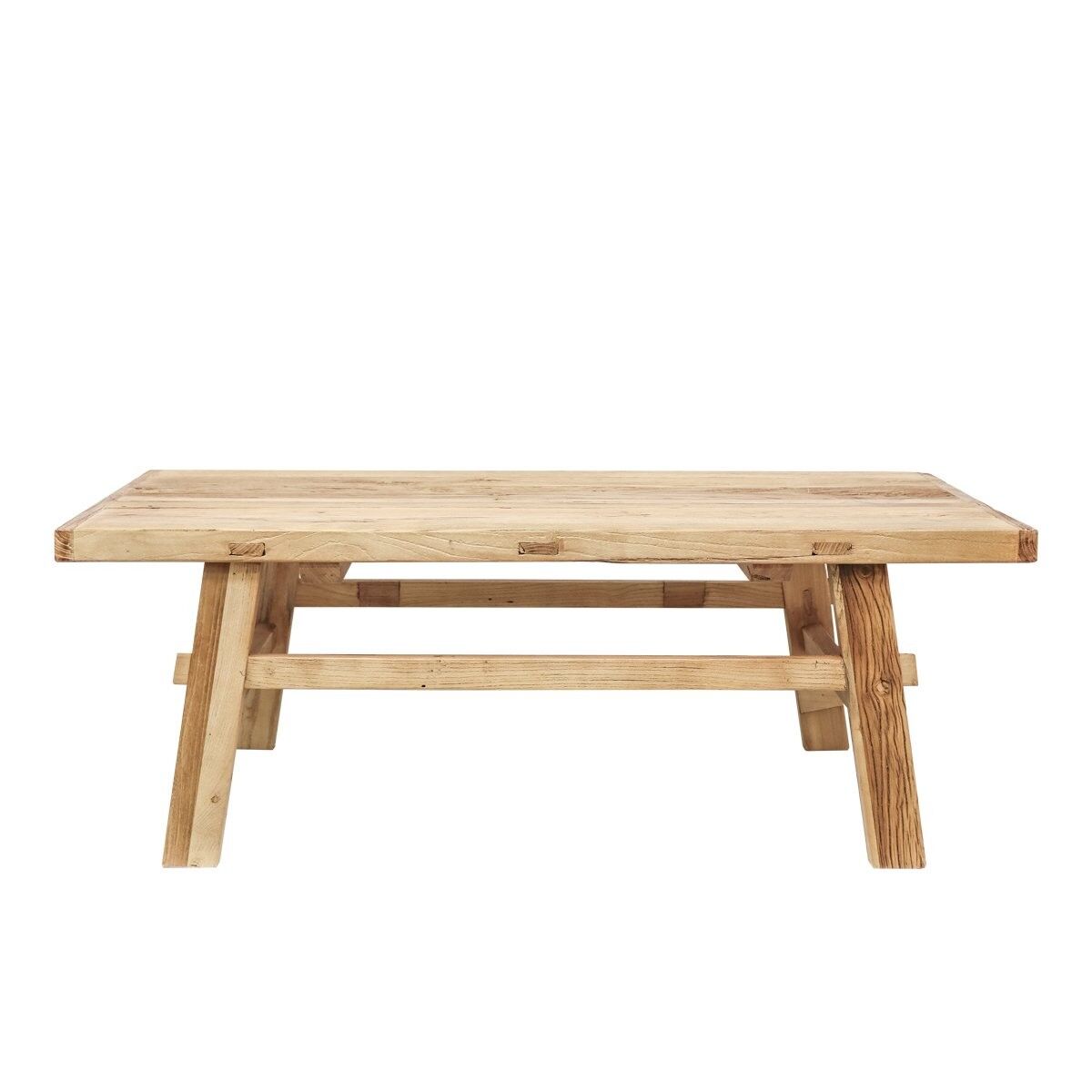 PARQ RECTANGLE COFFEE TABLE - NATURAL