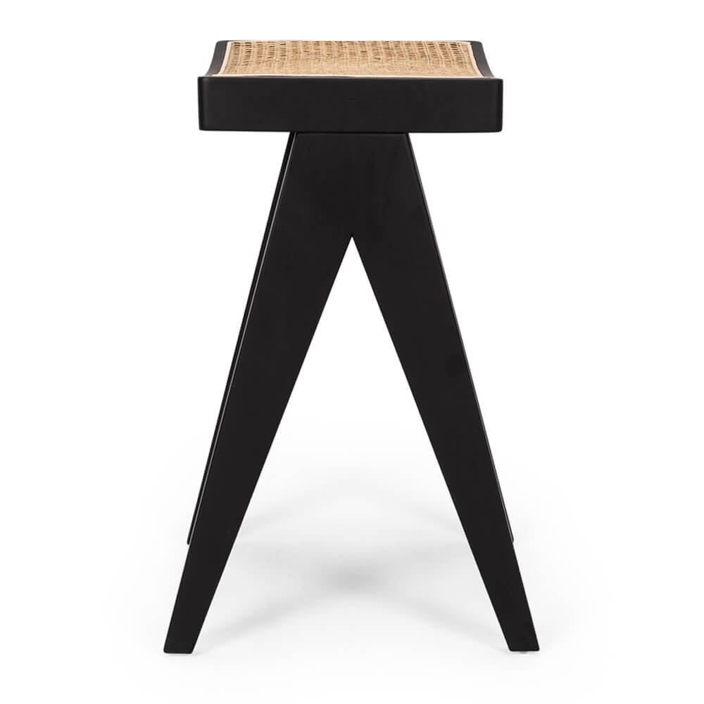PALMA OAK BARSTOOL BLACK - Image 3