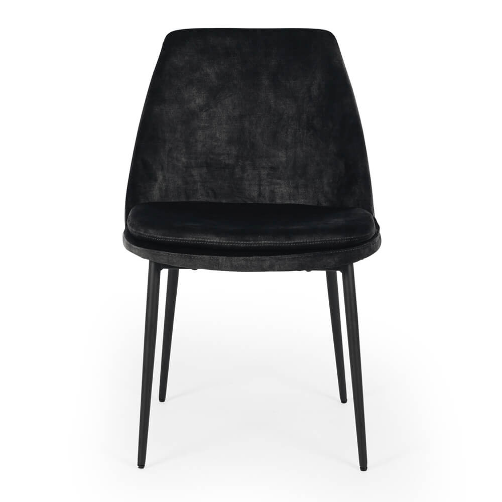 MIA DINING CHAIR VELVET ANTHRACITE - Image 5
