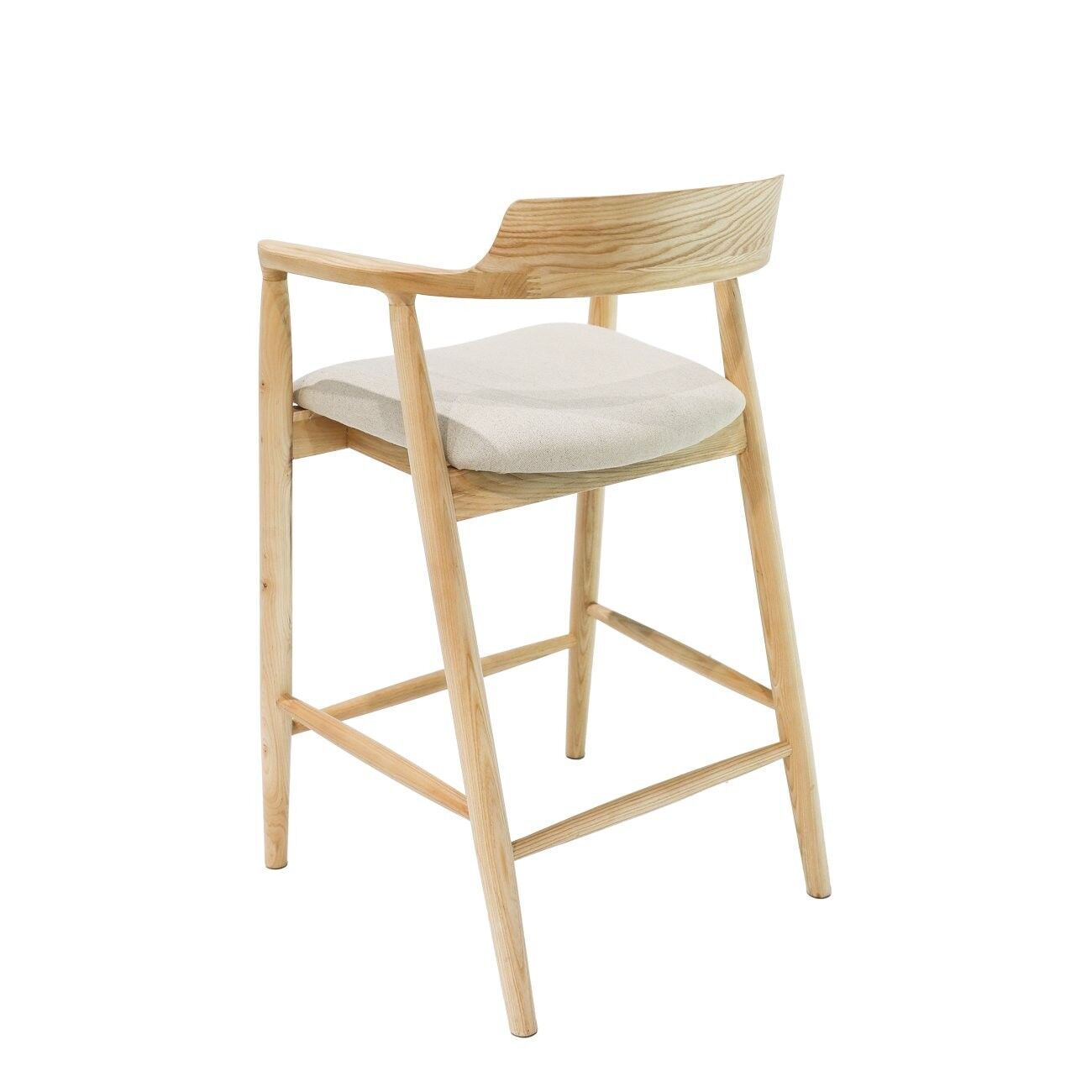 EALING BARSTOOL - NATURAL LINEN - Image 2