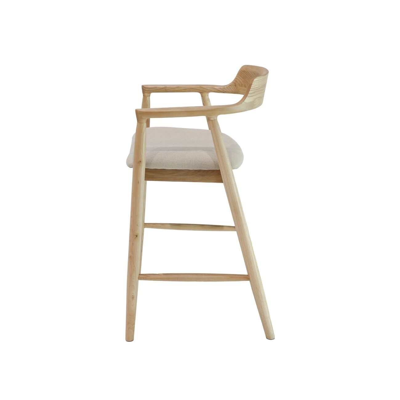 EALING BARSTOOL - NATURAL LINEN - Image 7