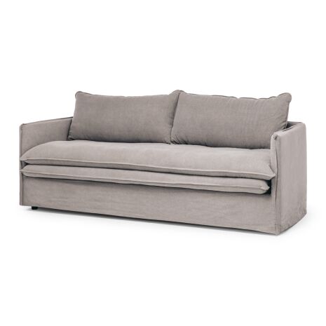 HAMILTON 3 SEAT SLIP COVER SOFA - 3 COLOURS - Image 12