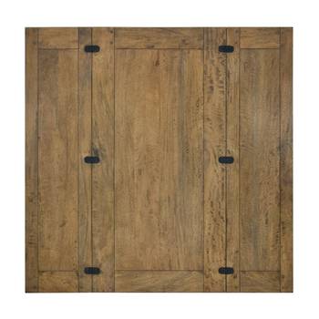 TOULOUSE FOLD UP SQUARE TABLE SMOKE HOUSE - Image 2