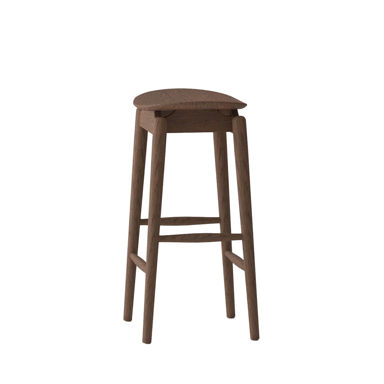 OSLO BARSTOOL SOLID OAK/ BLACK - Image 7