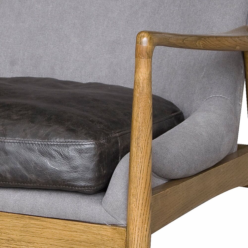 STEINER ARMCHAIR CHARCOAL - Image 7
