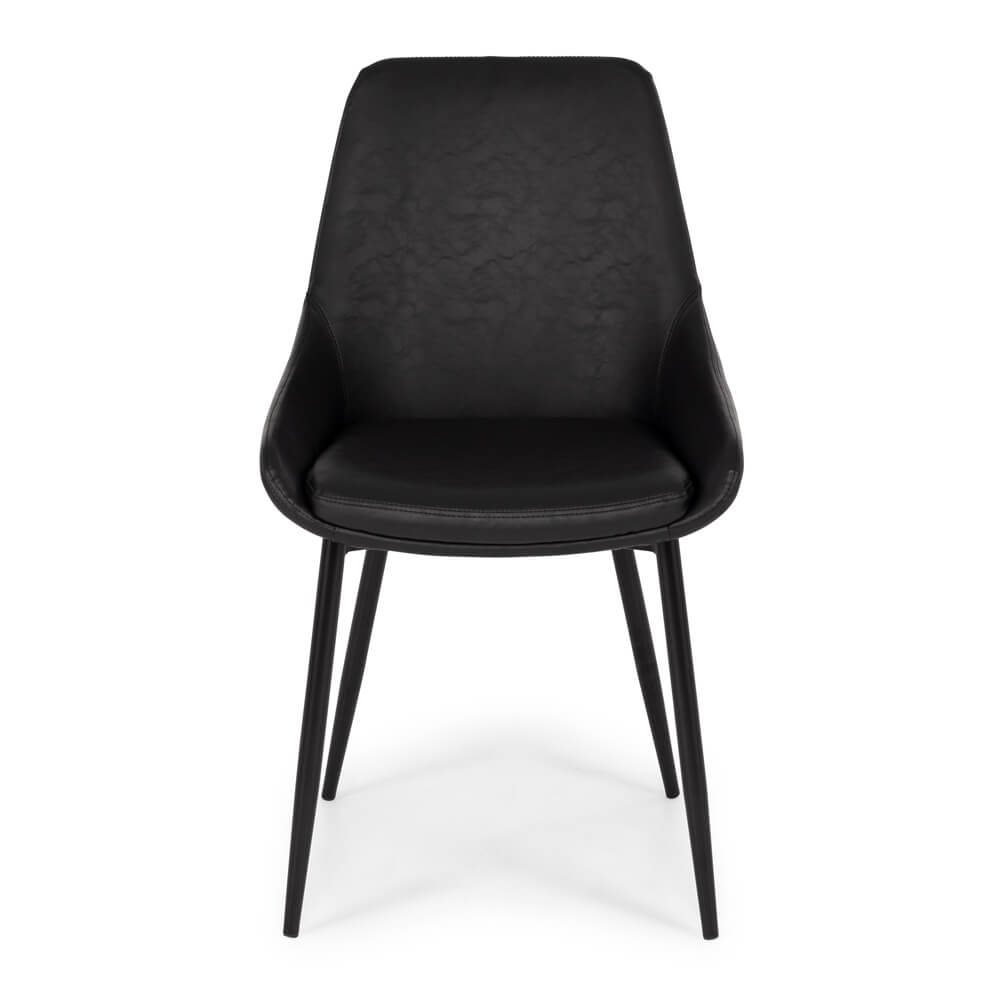 BARI BLACK DINING CHAIR - Image 2