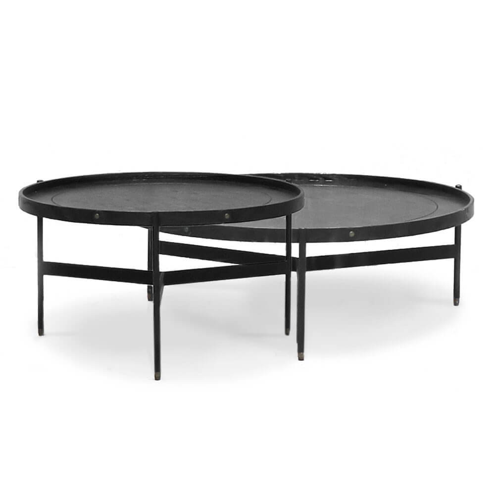 HAYWOOD SHORT COFFEE TABLE - BLACK - Image 6