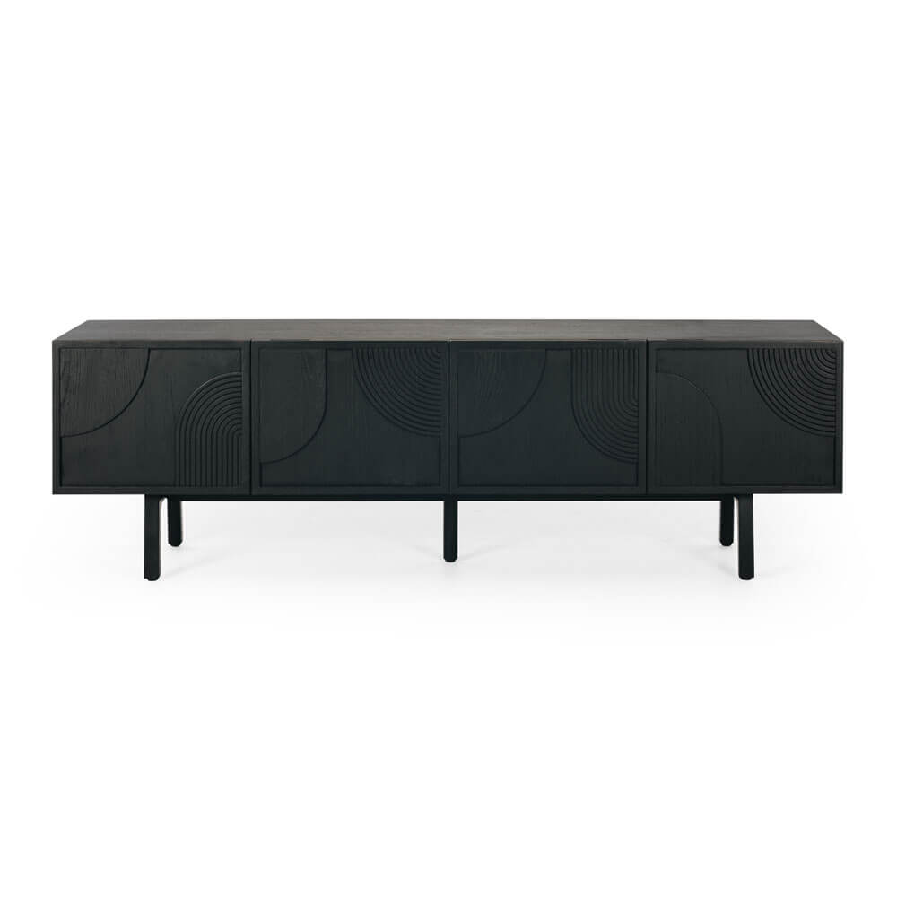 tv cabinet black