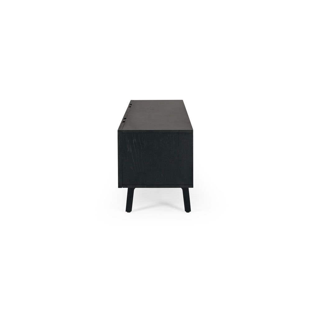 ARC TV STAND BLACK OAK - Image 5