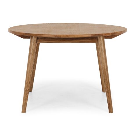REEVES DINING TABLE 120RD (Smoked Oak)