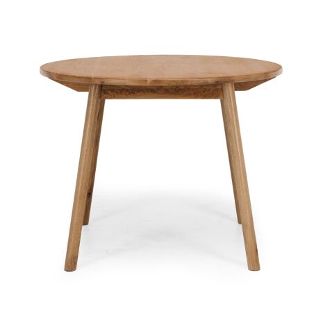 REEVES DINING TABLE 100RD (Smoked Oak)