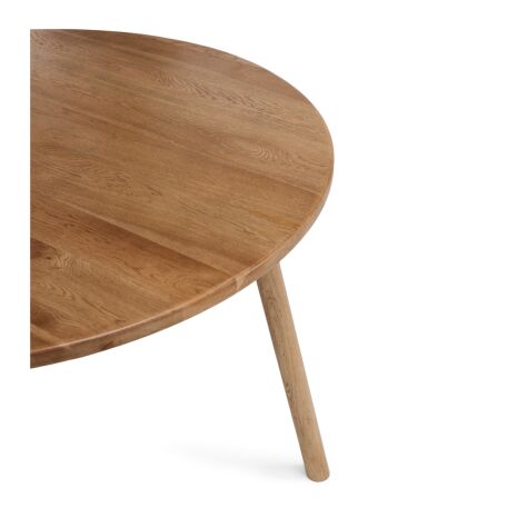 REEVES DINING TABLE 120RD (Smoked Oak) - Image 3