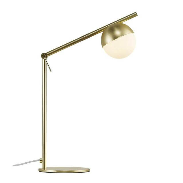 NORDLUX TABLE LAMP CONTINA BRASS 5W, BRASS, METAL