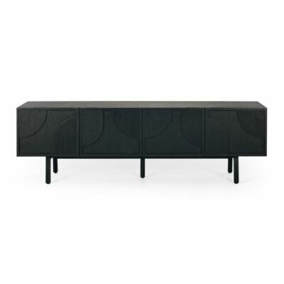 tv cabinet black