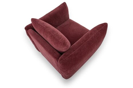 GRACE ARMCHAIR - CLARET - Image 7